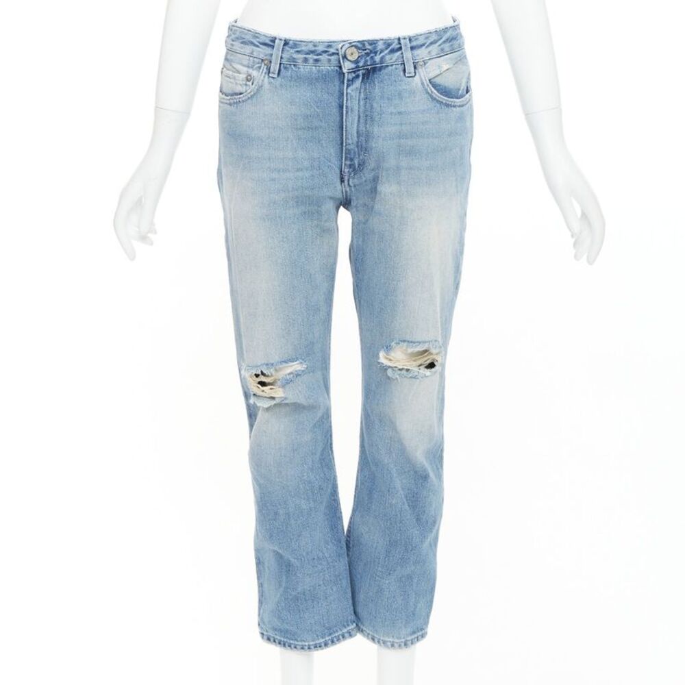 Acne Studios Pop Trash Ripped Jeans